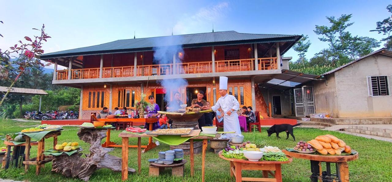 So H'Mong Homestay Bac Ha  Kültér fotó